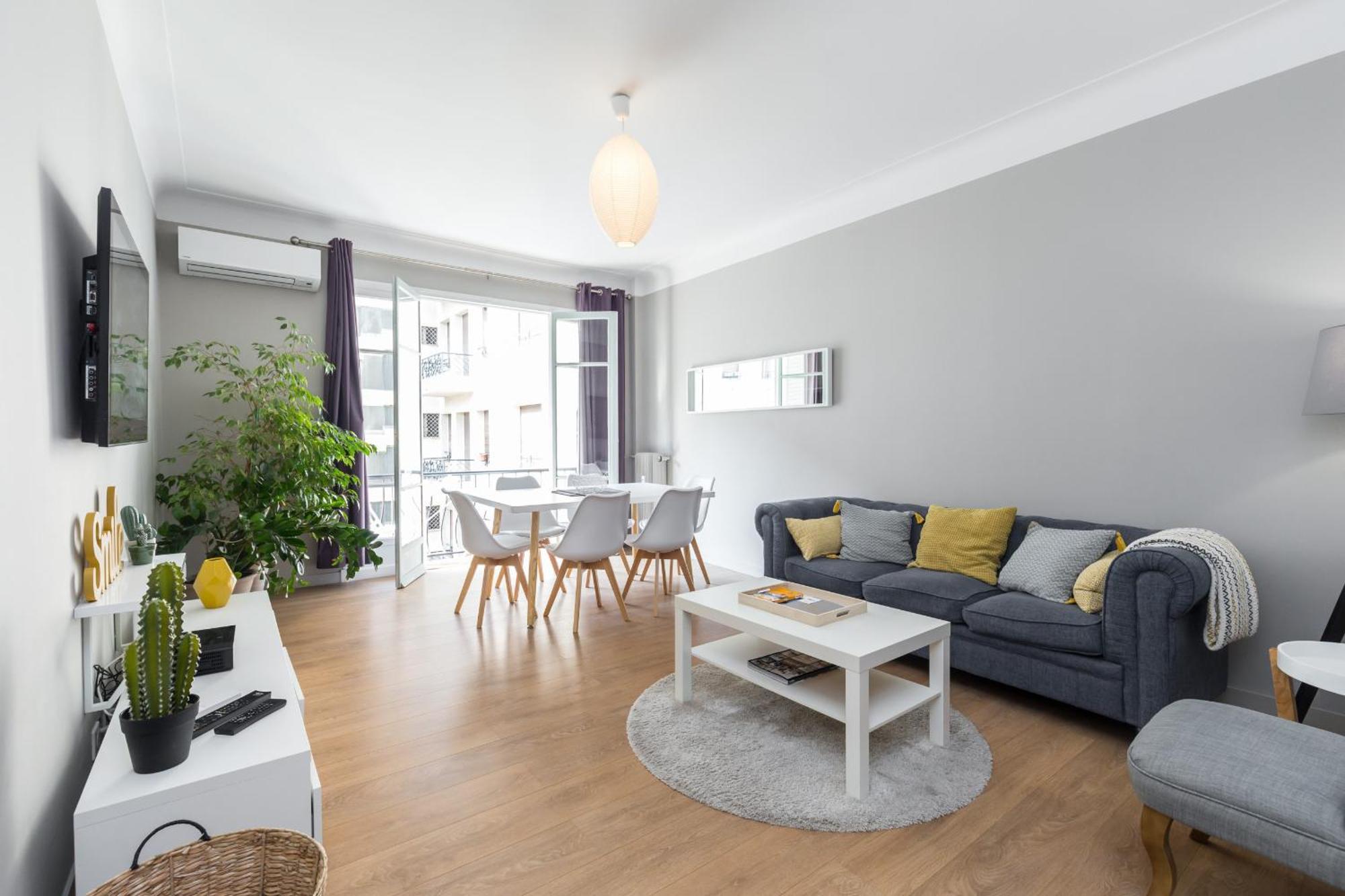 Ultra Central Large 2 Bdr Near Massena Square نيس المظهر الخارجي الصورة